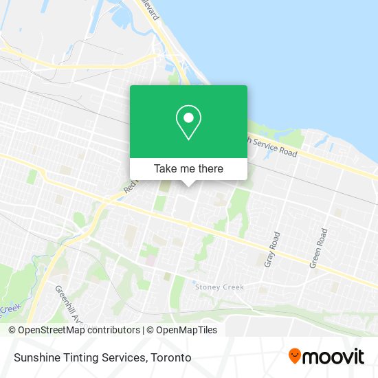 Sunshine Tinting Services map