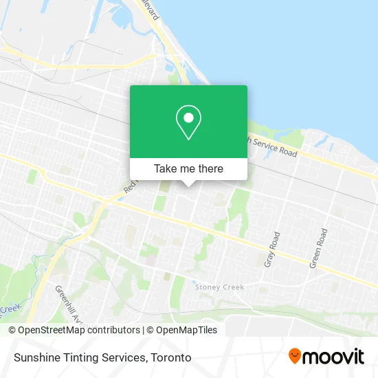 Sunshine Tinting Services map