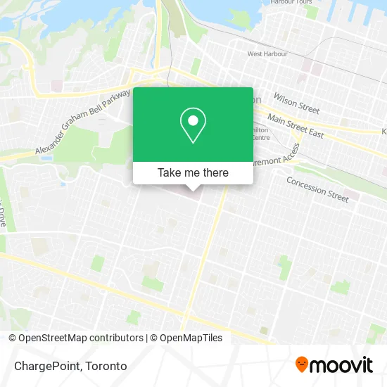 ChargePoint map