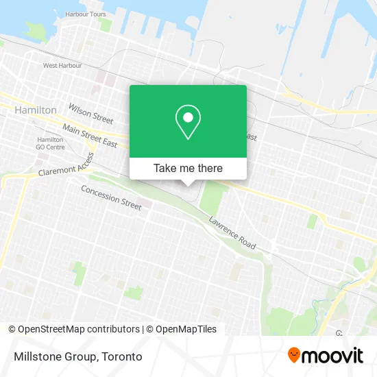 Millstone Group map