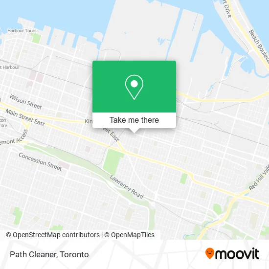 Path Cleaner map