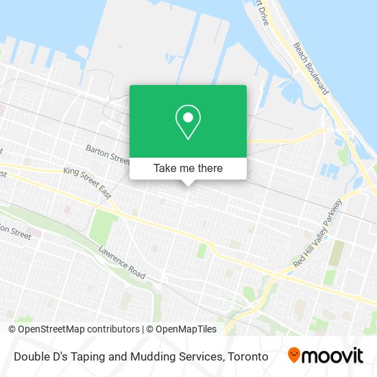 Double D's Taping and Mudding Services map