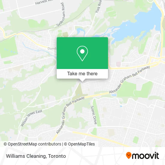 Williams Cleaning map