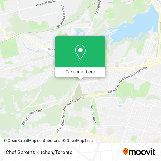 Chef Gareth's Kitchen map