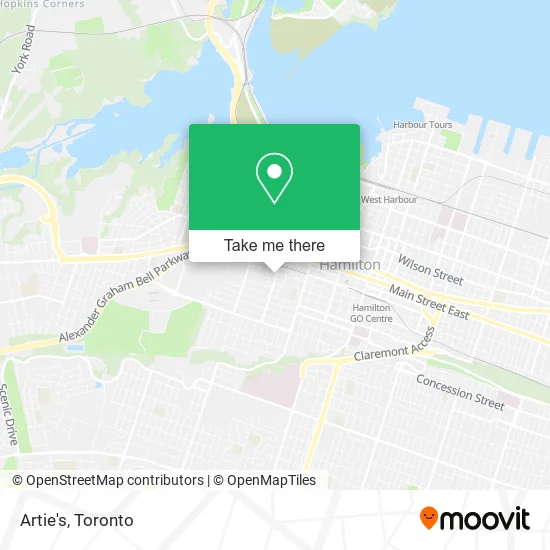 Artie's map
