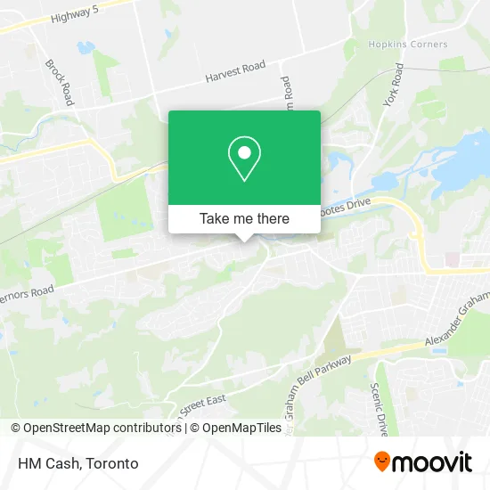 HM Cash map