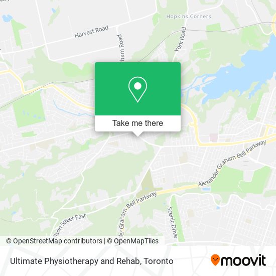 Ultimate Physiotherapy and Rehab map