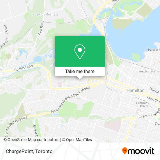 ChargePoint map