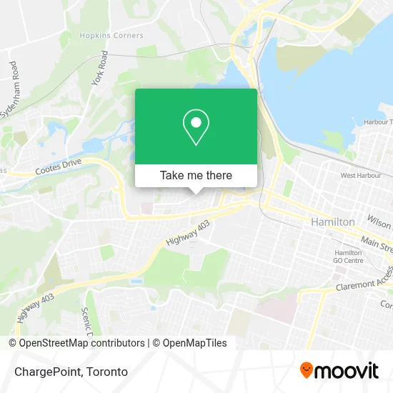 ChargePoint map