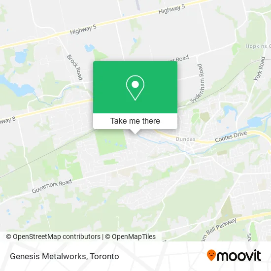 Genesis Metalworks map
