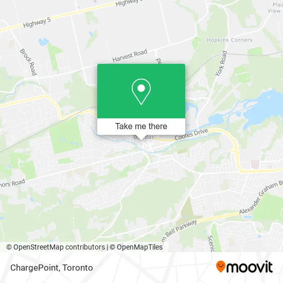 ChargePoint map