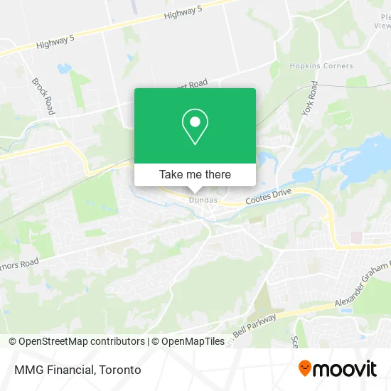 MMG Financial map