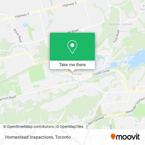 Homestead Inspections map