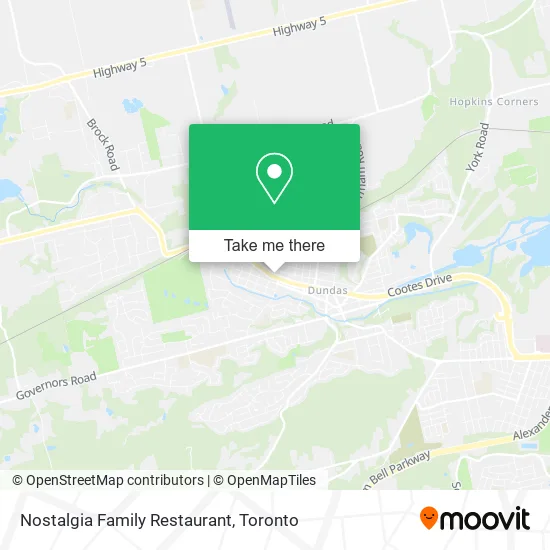 Nostalgia Family Restaurant map