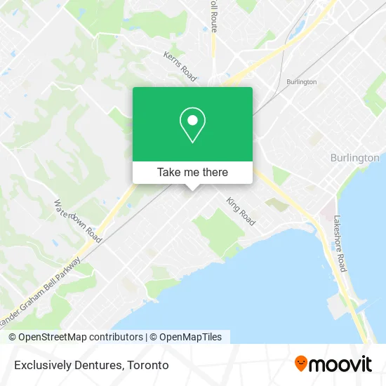 Exclusively Dentures map