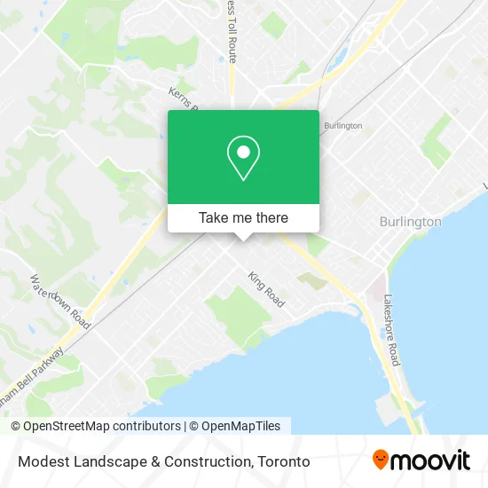 Modest Landscape & Construction map