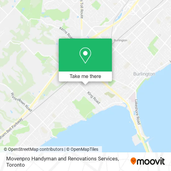 Movenpro Handyman and Renovations Services map