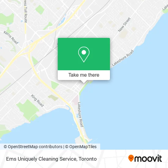 Ems Uniquely Cleaning Service map