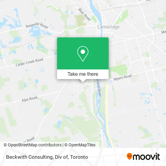 Beckwith Consulting, Div of map