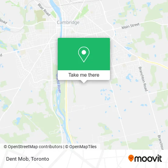 Dent Mob map