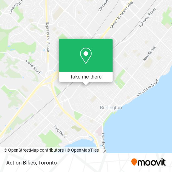 Action Bikes map
