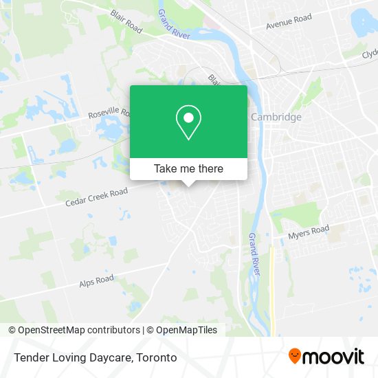 Tender Loving Daycare map