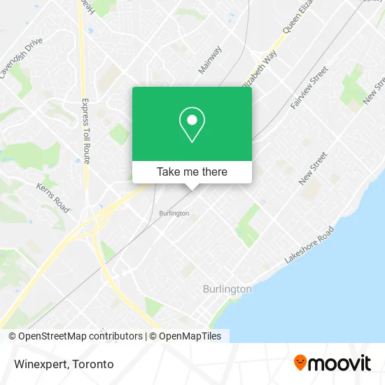 Winexpert map