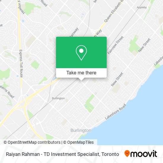 Raiyan Rahman - TD Investment Specialist map