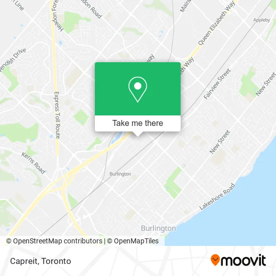 Capreit map