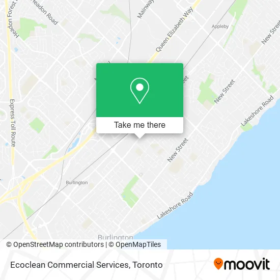 Ecoclean Commercial Services map