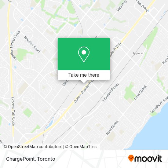 ChargePoint map