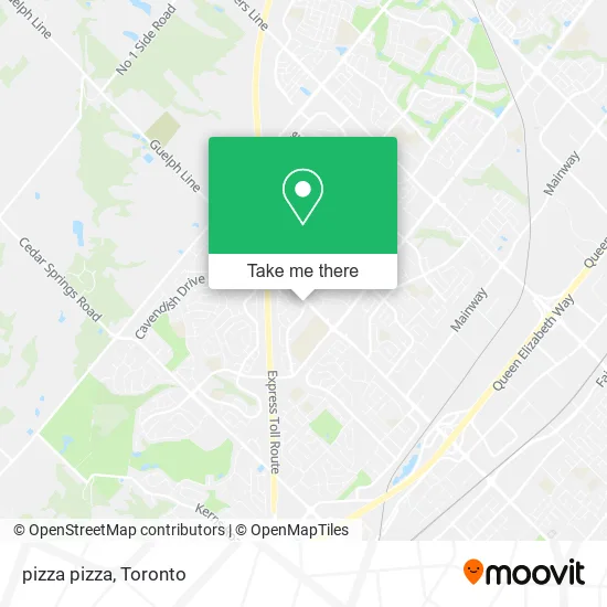 pizza pizza map