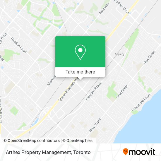 Arthex Property Management map