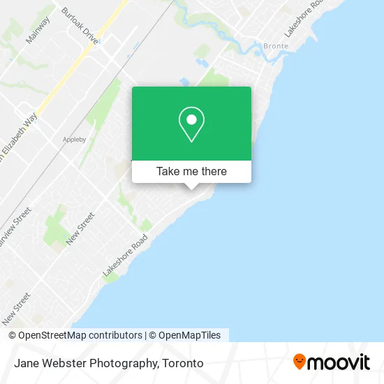 Jane Webster Photography map