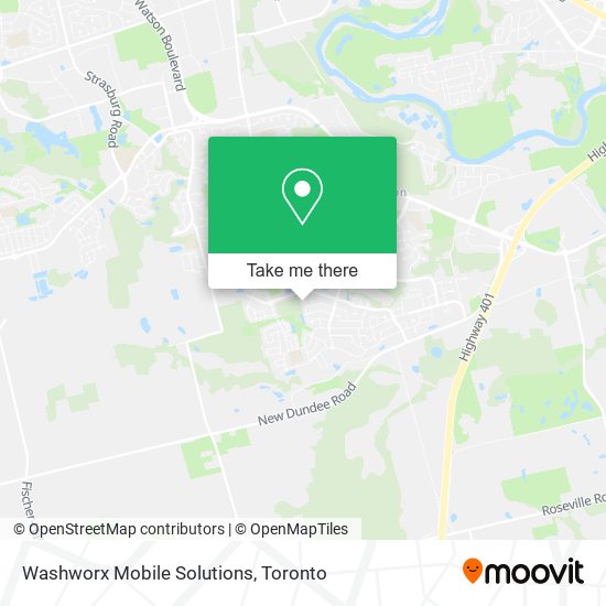 Washworx Mobile Solutions map