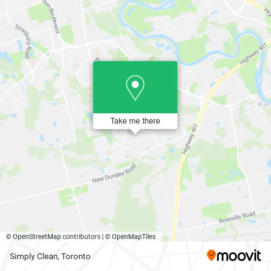 Simply Clean map