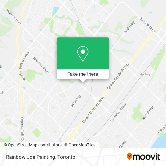 Rainbow Joe Painting map