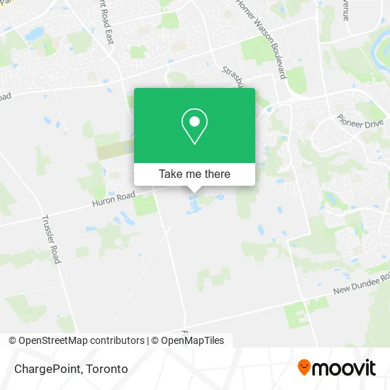 ChargePoint map