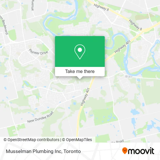 Musselman Plumbing Inc map