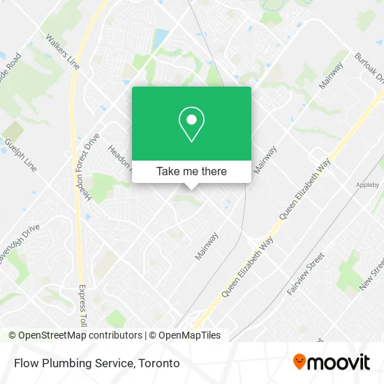 Flow Plumbing Service map