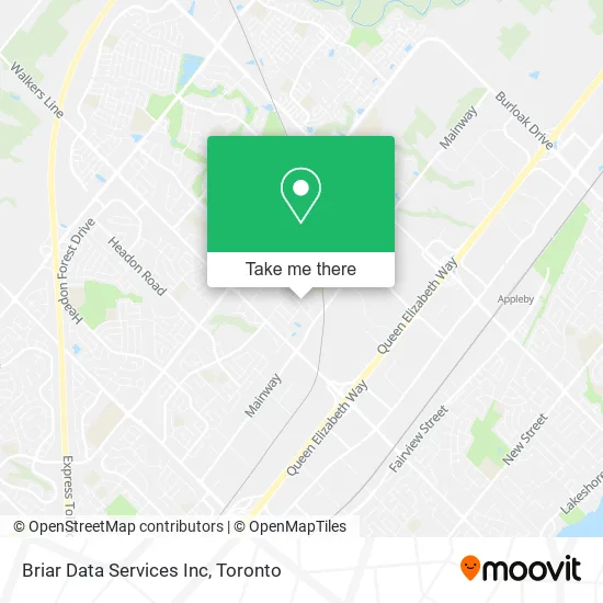 Briar Data Services Inc map