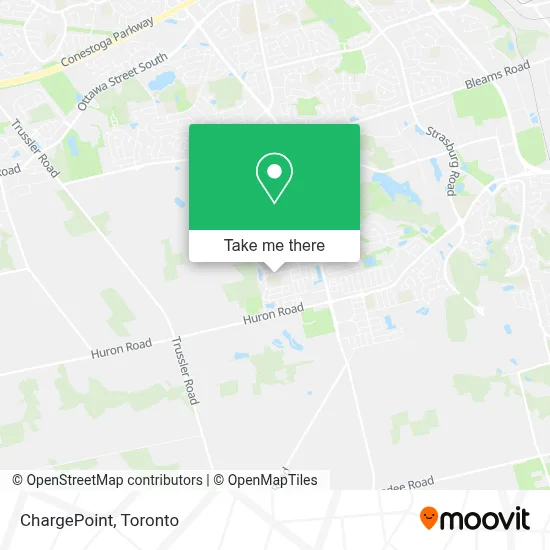 ChargePoint map