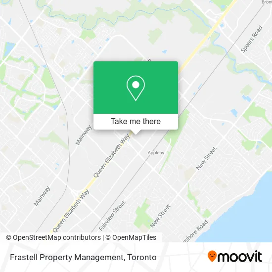 Frastell Property Management map