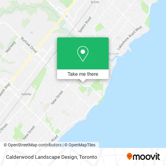 Calderwood Landscape Design map