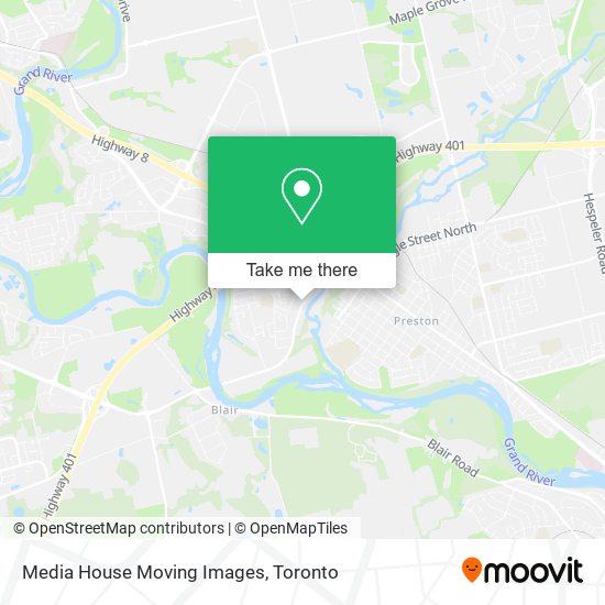 Media House Moving Images map