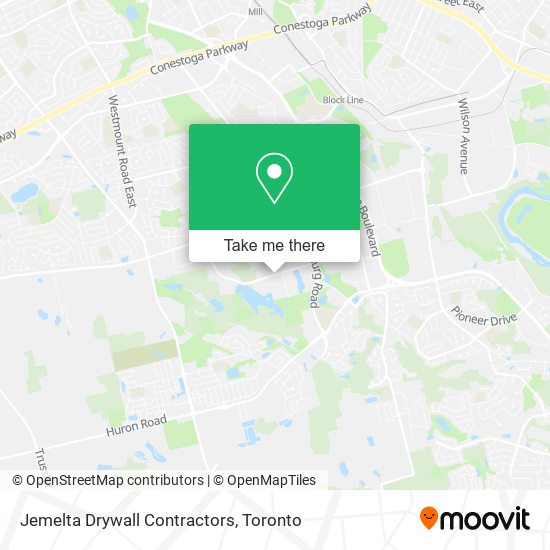 Jemelta Drywall Contractors map