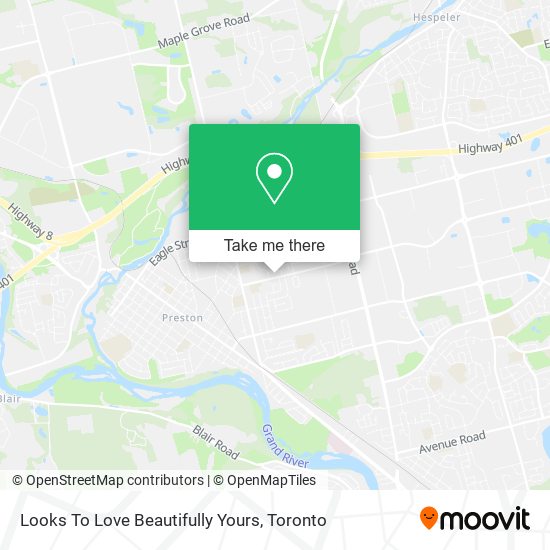 Looks To Love Beautifully Yours map