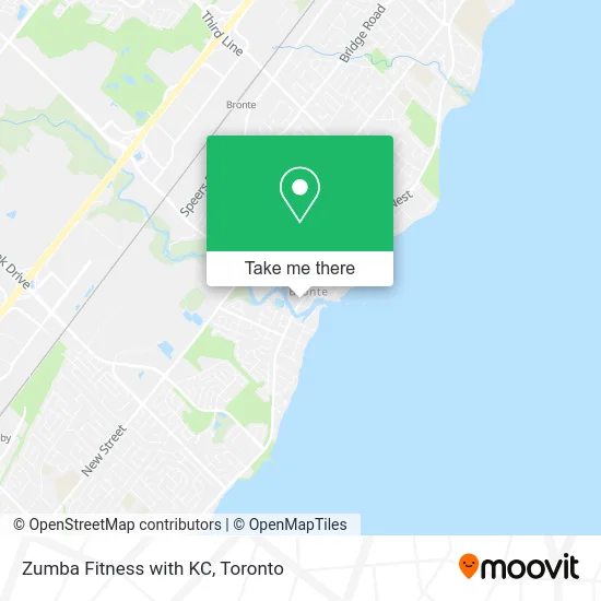 Zumba Fitness with KC map