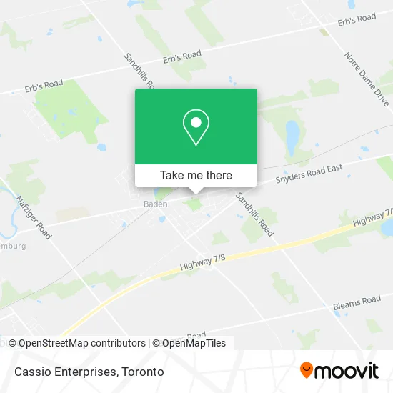 Cassio Enterprises map