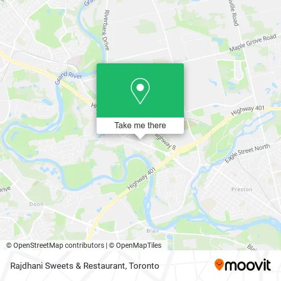 Rajdhani Sweets & Restaurant map